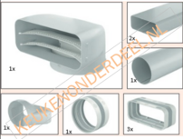 Prime 150 set 1 met vlakke buizen