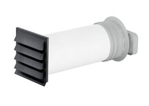 P-K-Klima-R 150 muurdoorvoerunit antraciet (recht)