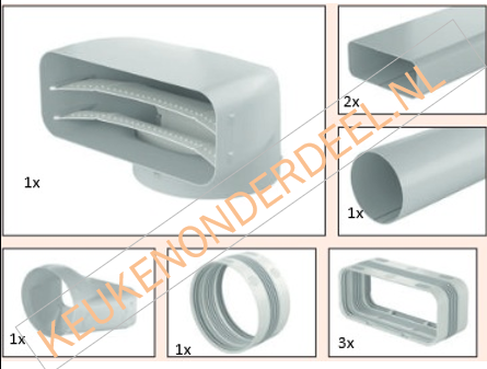 Prime 150 set 1 met vlakke buizen