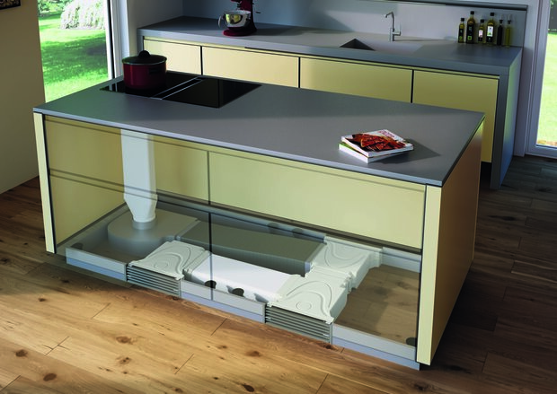 GREENflow filterbox, set met OMEGA-filter (zwart mat)