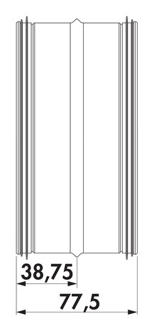 SR-VBS 150 buisverbinding