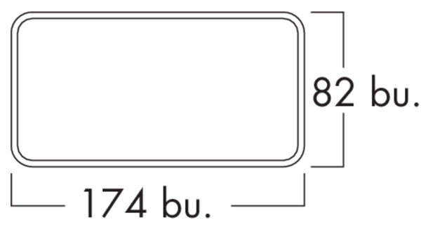 F-VRO 125 vlakke buis