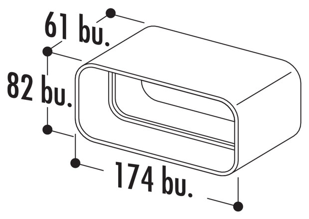 MF-RVB 125 buisverbinding